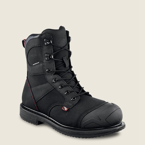 Safety Støvler Herre - Red Wing Maxbond - 8-Inch Waterproof Toe - Sort - TZNLHC-916